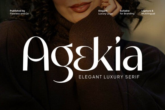Agekia: The Elegant Typeface for Handmade Luxury Brands