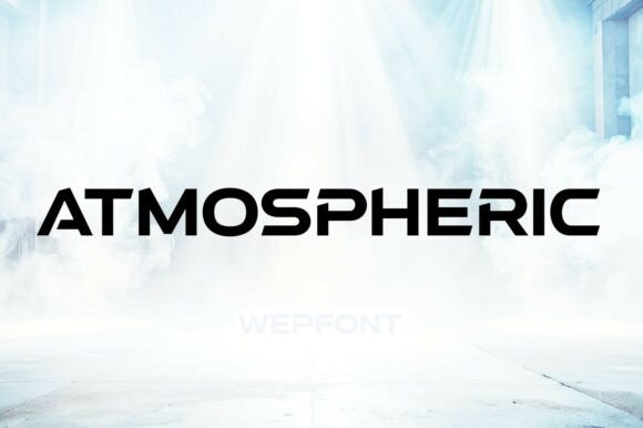 Atmospheric: The Bold Sans Serif Font for Modern Craft Brands