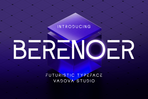 Berenoer: The Futuristic Sans Serif Font for Modern Campaigns