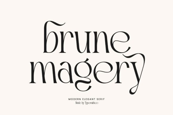 Brune Magery: The Premium Serif for Scroll-Stopping Brand Content