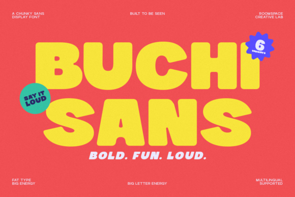 Buchi Sans: The Bold Typeface That Stops the Scroll