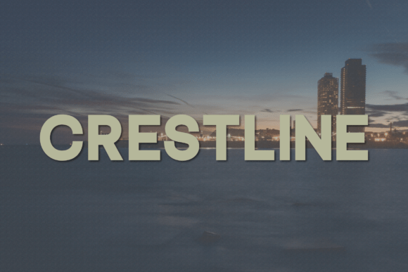Crestline: The Modern Sans Serif Font for Professional Branding