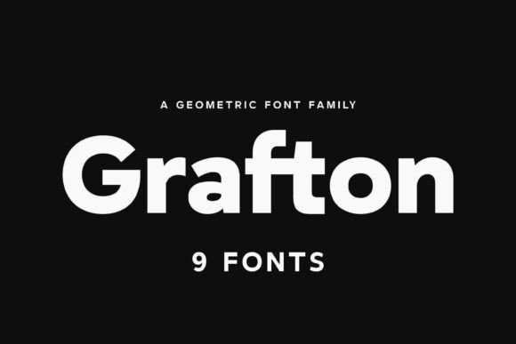 Grafton: A Modern Geometric Typeface for Digital Design