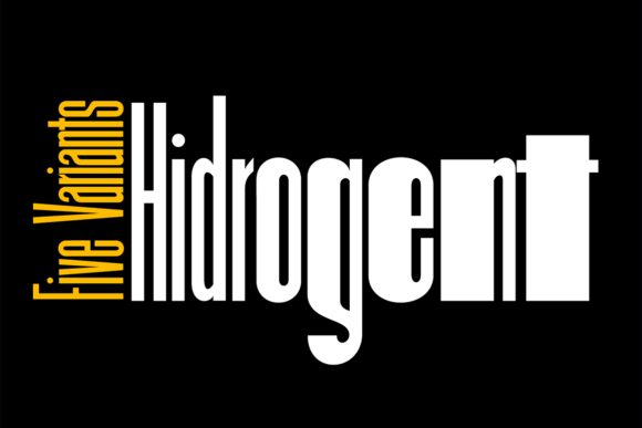 Hidrogent: The Bold Sans Serif Typeface for Modern Editorial Design