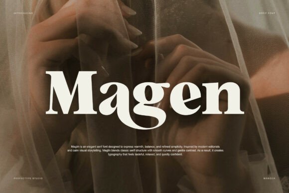 Magen: The Modern Serif Typeface That Elevates Your Brand Identity