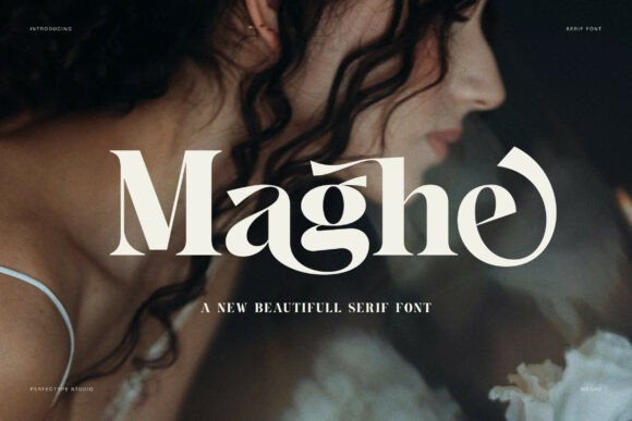Maghe: A Modern Serif Font for Elegant Brand Identity