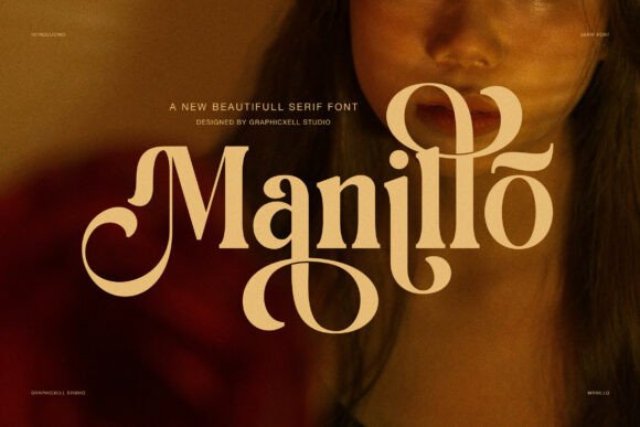 Manillo: The Elegant Serif Typeface for Polished Branding