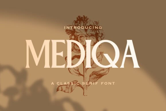 Mediqa: The Classic Serif Font for Timeless Editorial Design