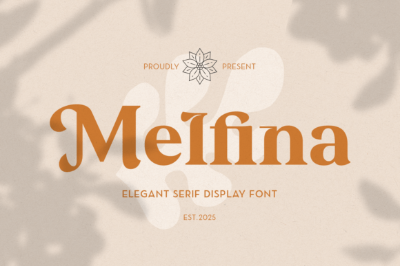 Melfina: The Elegant Serif Font for Handmade Crafts and Printables