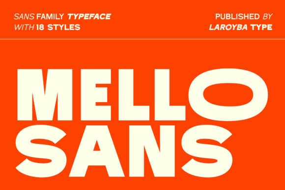 Mello Sans: The Modern Typeface for Editorial Clarity