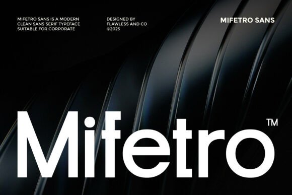 Mifetro: The Modern Sans Serif Typeface for High-Impact Campaigns