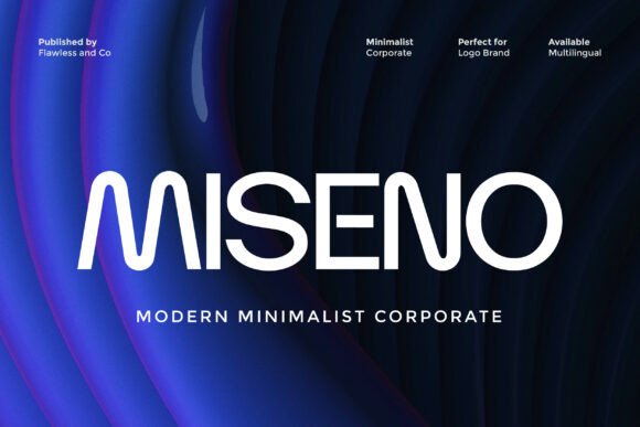Miseno: The Modern Sans Serif Typeface for Clear Campaigns
