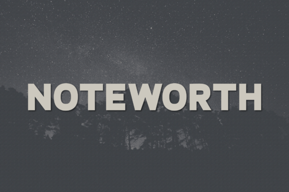 Noteworth: A Modern Sans Serif Typeface for Authentic Branding