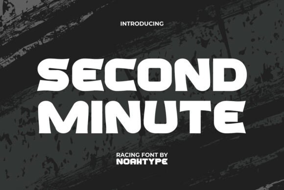 Second Minute: A Modern Display Typeface for Editorial Identity