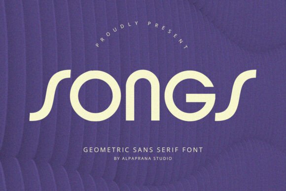 Songs: The Modern Sans Serif Font for Polished Branding