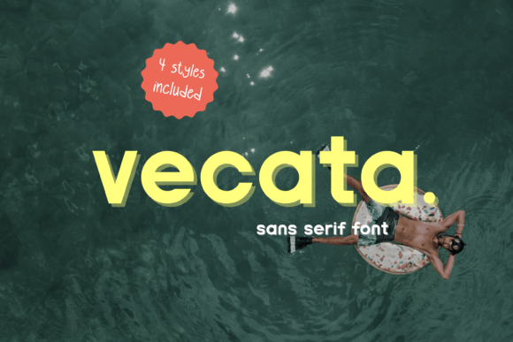 Vecata: The Modern Sans Serif Typeface for High-Impact Campaigns