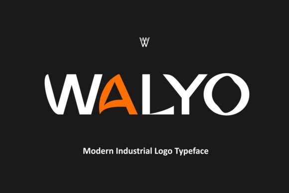 Walyo: The Modern Industrial Typeface for Stronger Brand Identity
