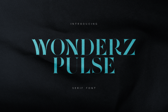 Wonderz Pulse: The Premium Serif Font for Scroll-Stopping Marketing